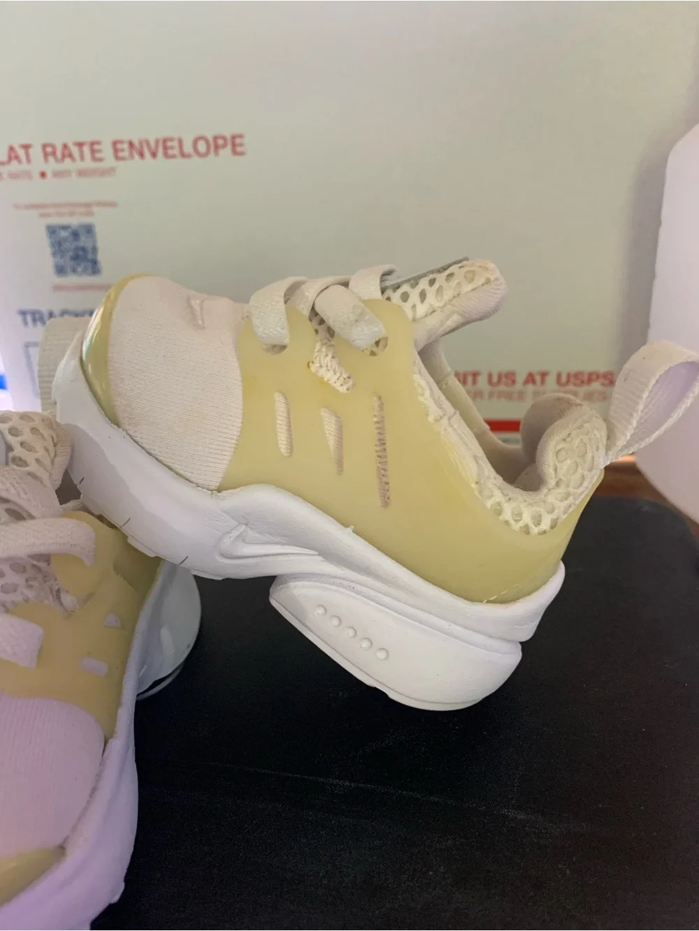 Nike Little Presto Triple White Baby Sneakers 2C Unisex T3